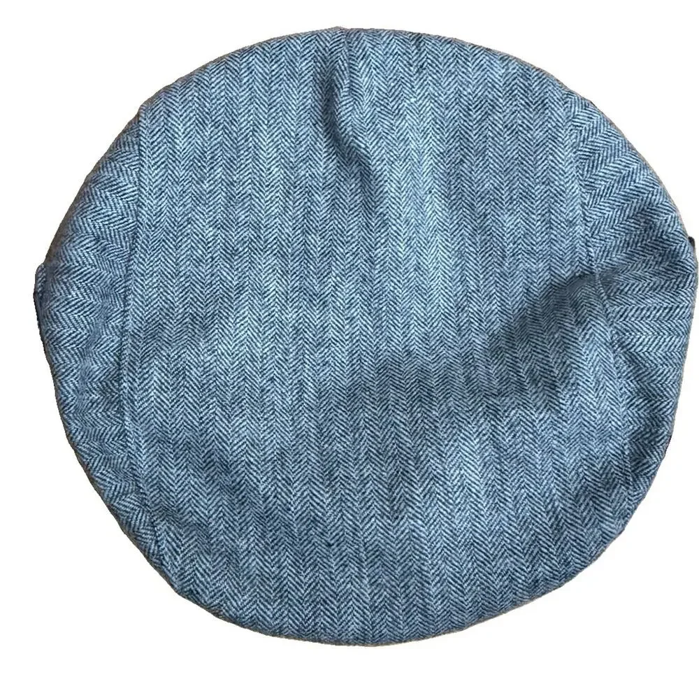JANIE AND JACK New’s Boy Wool Gray Herringbone Cap Wedding Photoshoot Size 2-3